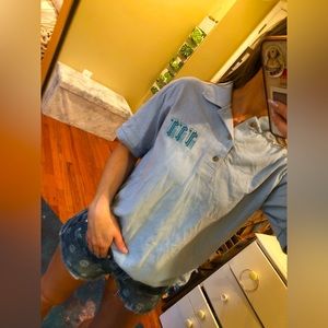 Tacos Tortas Tequila Polo Collared Shirt XS S M